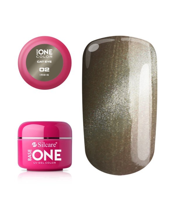 Cat eye uv gel 02 Irbis 5g Hnědá