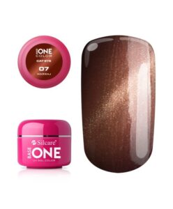 Cat eye uv gel 07 Margaj 5g Hnědá