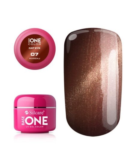 Cat eye uv gel 07 Margaj 5g Hnědá
