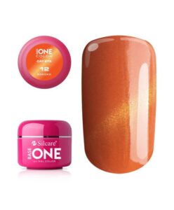 Cat eye uv gel 12 Sokoke 5g Oranžová