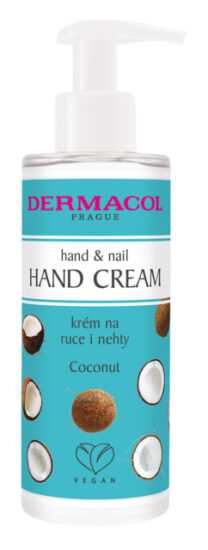 Dermacol - Hand and nail cream - Krém na ruce i nehty s pumpičkou - kokos - 150 ml