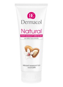 Dermacol - Natural almond hand cream - Výživný mandlový krém na ruce a nehty - 100 ml