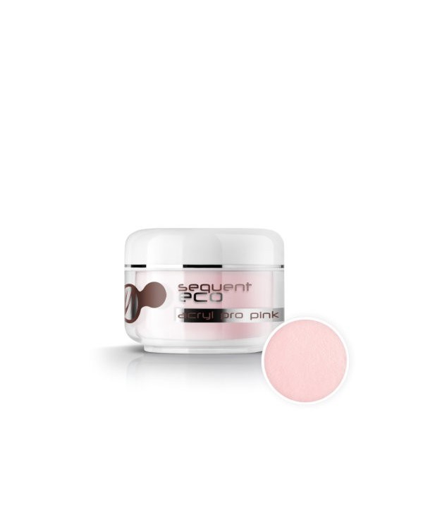 Eco Sequent akrylový prášek pink 12g Růžová
