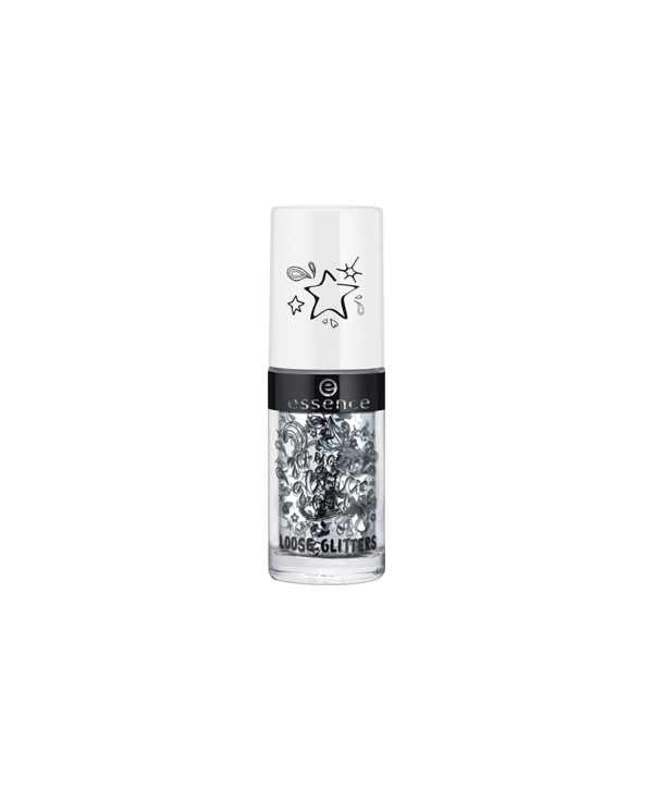 Essence očné tiene get your glitter 01 Stříbrná