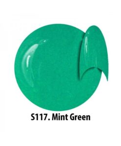 Farebný  uv gél NTN S117 Mint Green 5g Zelená