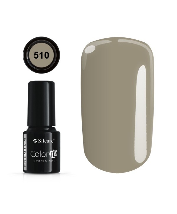 Gel lak Color IT Premium 510 6 g Šedá