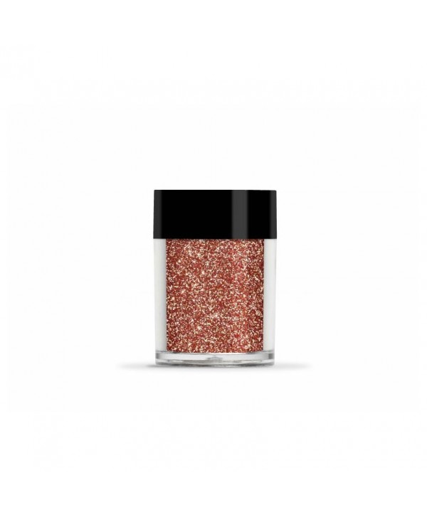 Glitrový prášek 8g LECENTÉ ™ Rose Gold Ultra Fine Růžová