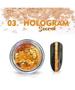 Hologram Secret 03 - oranžové Oranžová