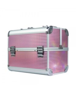 Kosmetický kufřík na lampu De Luxe K105-9H Růžová
