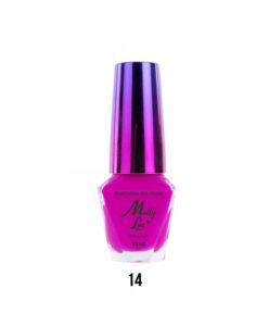 LAK NA NEHTY Molly Lac® Bikini č.14 10ml Růžová