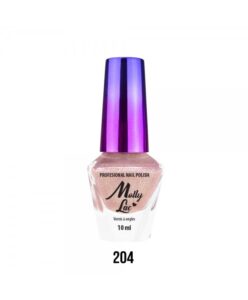 LAK NA NEHTY Molly Lac® Bikini č.204 10ml Růžová