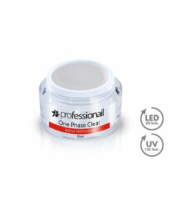 LED-UV GEL JEDNOFÁZOVÝ ČIRÝ 15ml Professionail ™ Čirá