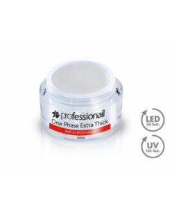 LED-UV GEL JEDNOFÁZOVÝ ČIRÝ-HUSTÝ 30ml Professionail ™ Čirá