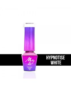 MOLLY LAC gel lak - Hypnotist White 5ML Bílá