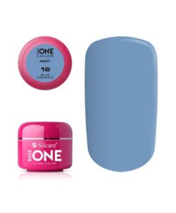 Matný uv gel 16 - Blue coctail 5g Modrá