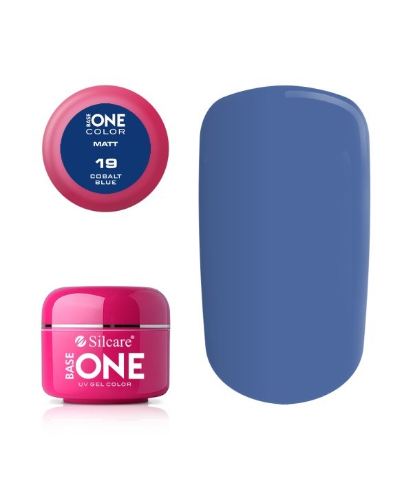 Matný uv gel 19 - Cobalt blue 5g Modrá