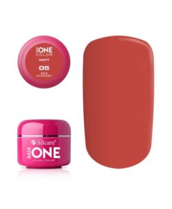 Matný uv gel 5 - Red mystery 5g Červená