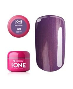 Metalický gel - 43 ORCHID VIOLET Fialová