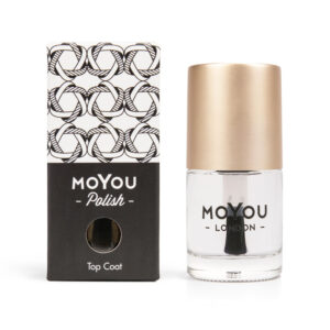 MoYou Razítkovací lak na nehty - Top Coat 15ml