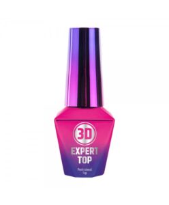 Molly Lac 3D expert Top coat 10 ml Čirá
