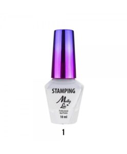 Molly lak na razítkování bílý - 10 ml Bílá