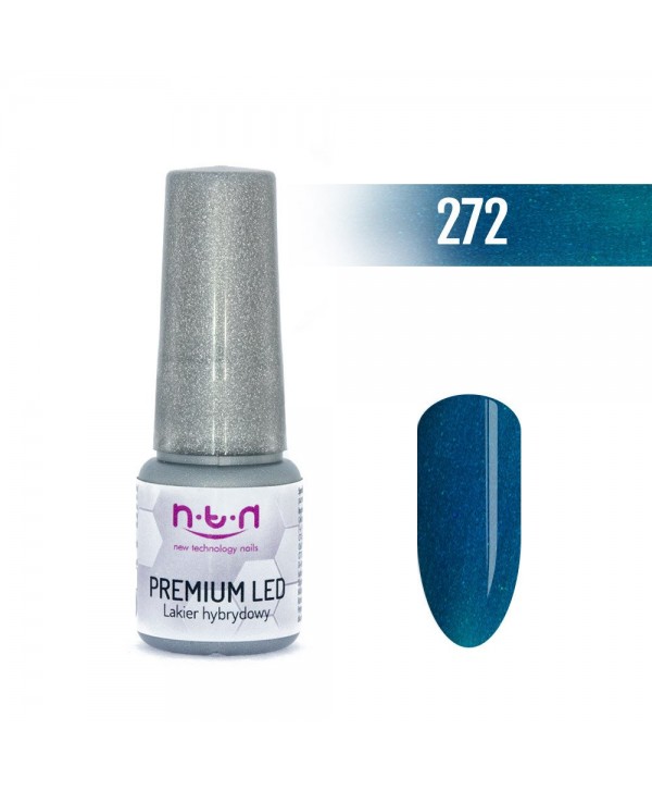 NTN Premium Led gel lak 272 6ml Modrá