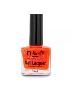 NTN lak na nehty 23 neon oranžový 10 ml Oranžová