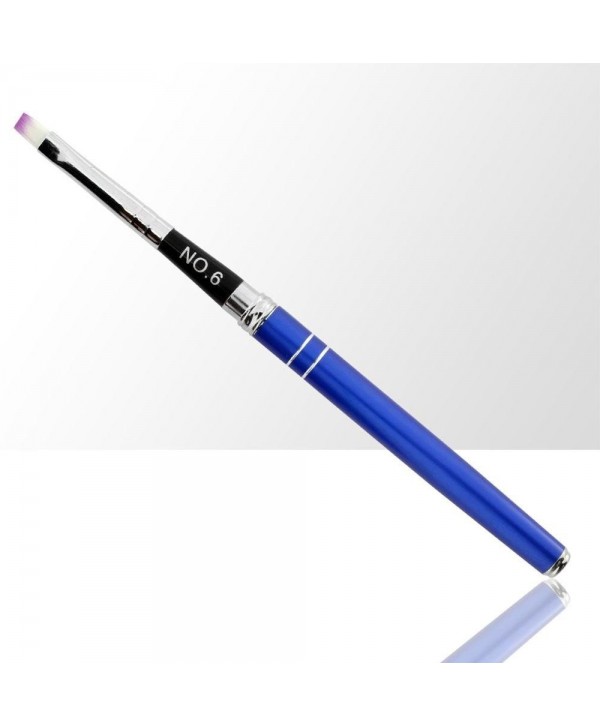 NechtovyRAJ Štětec na gel skládací č.6 modrý Modrá