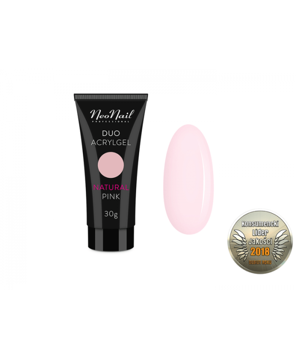 NeoNail Duo Akrylgél 30 g - Natural Pink Růžová