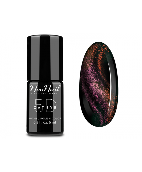 NeoNail - gel lak Cat eye 5D 6 ml - Persian Červená