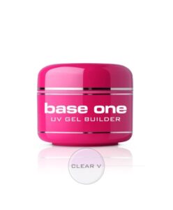 Novinka - Base one UV gel Clear-V 5 g Čirá