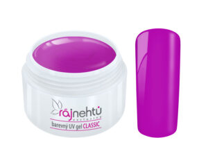 Ráj nehtů Barevný UV gel CLASSIC - Purple Nightshine 5ml