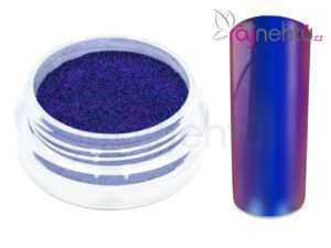 Ráj nehtů Chromový pigment Flip Flop - cyan/purple 0