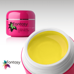 Ráj nehtů Fantasy line Barevný UV gel Fantasy Color 5g - Juice Yellow