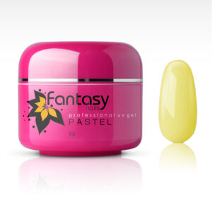 Ráj nehtů Fantasy line Barevný UV gel Fantasy Pastel 5g - Light Yellow