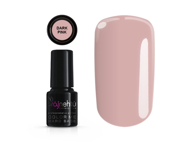 Ráj nehtů Fantasy line UV gel lak Color Me 6g - Hard Base Dark Pink