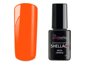 Ráj nehtů UV gel lak Shellac Me 12ml - Neon Orange