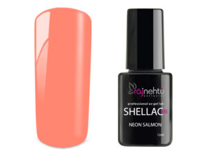 Ráj nehtů UV gel lak Shellac Me 12ml - Neon Salmon