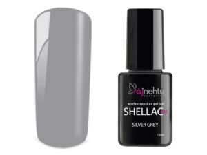 Ráj nehtů UV gel lak Shellac Me 12ml - Silver Grey