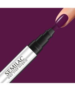 Semilac One Step gel lak S780 Plum Wine Fialová