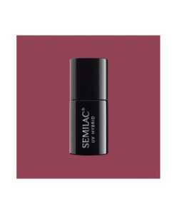 Semilac - gel lak 005 Berry Nude 7ml Hnědá