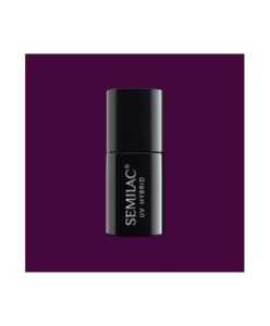 Semilac - gel lak 015 Plum 7ml Fialová