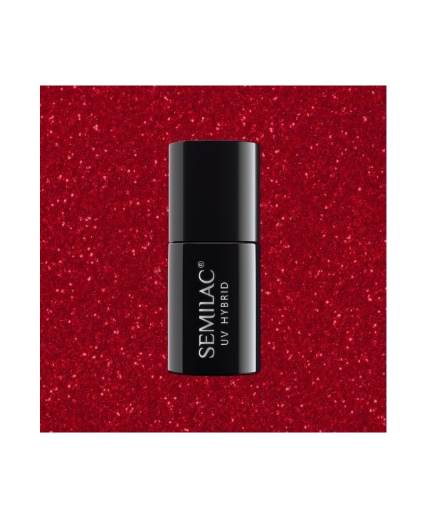 Semilac - gel lak 026 My Love 7ml Červená
