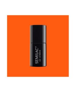 Semilac - gel lak 045 Electric Orange 7ml Oranžová