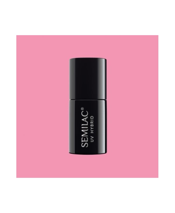 Semilac - gel lak 060 Bubblegum Pink 7ml Růžová