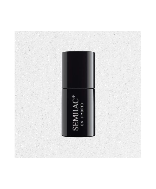 Semilac - gel lak 091 Glitter Milk 7ml Glitrové