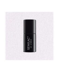 Semilac - gel lak 092 Shimmering White 7ml Glitrové