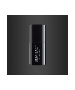 Semilac - gel lak 108 Metallic Black 7ml Černá