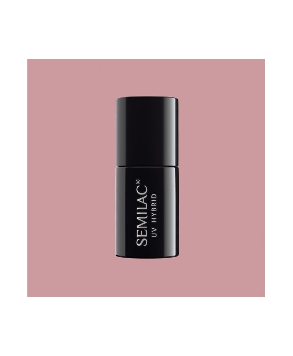 Semilac - gel lak 136 Creamy Muffin 7ml Hnědá