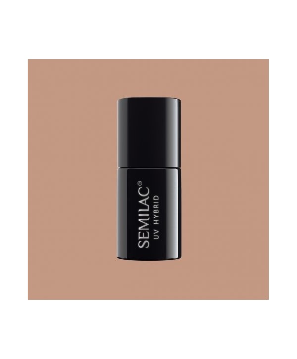 Semilac - gel lak 137 Cinnamon Coffee 7ml Hnědá